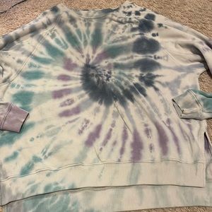 tie dye sweater